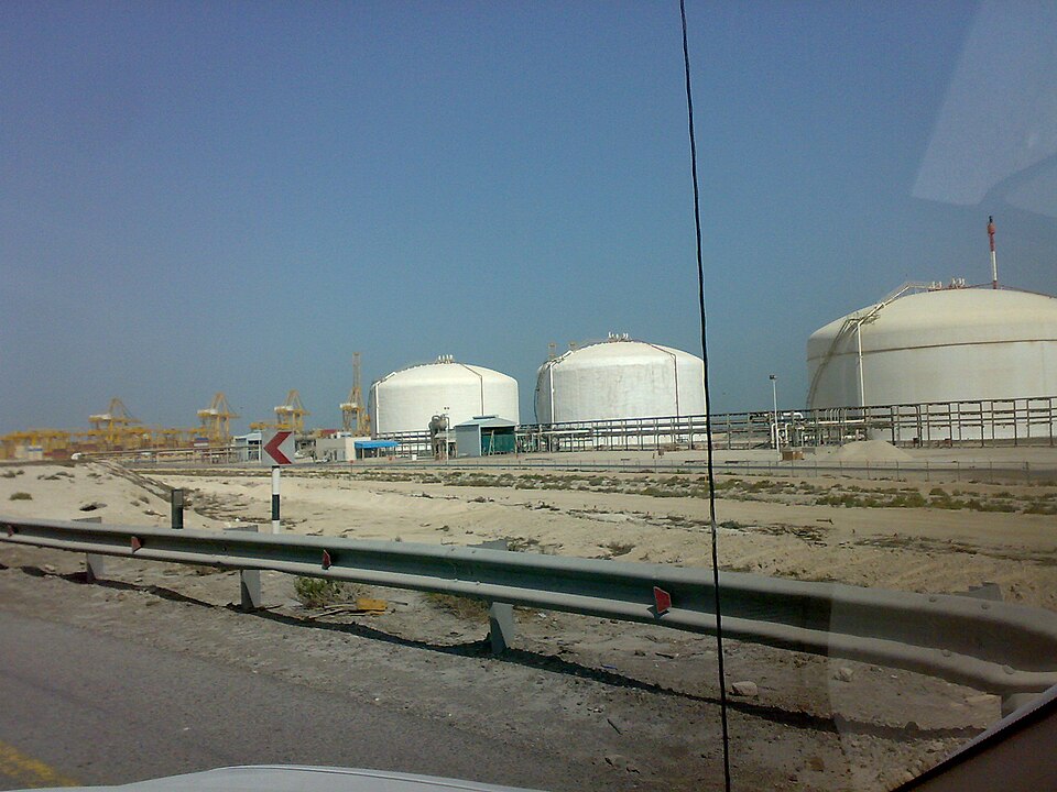 Industrial facilities at Jebel Ali Free Zone